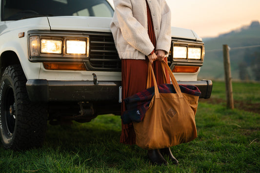 Oilskin Canvas Field Tote - NEW - Kohutt™