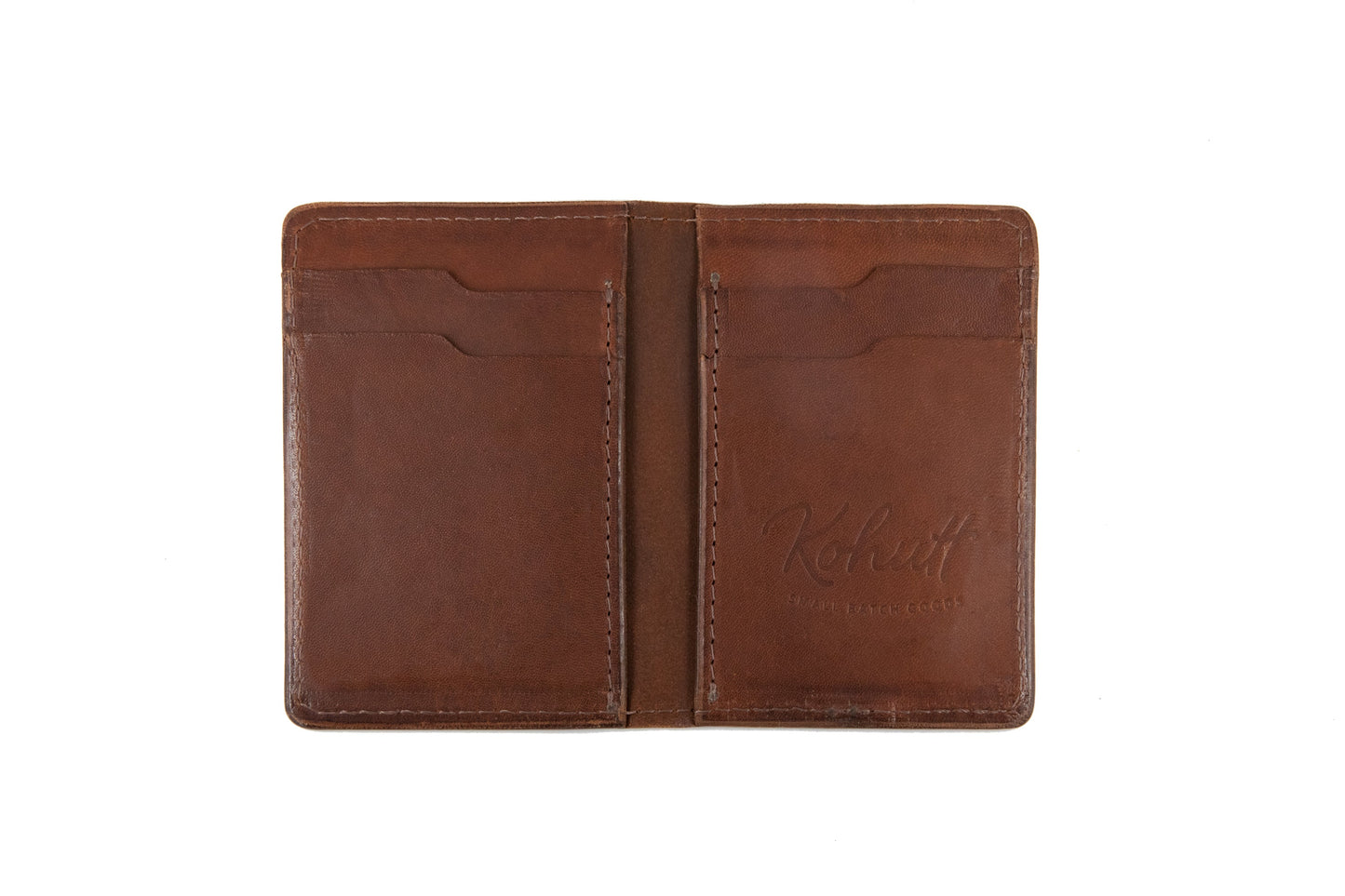 Pre-cut leather DIY vertical bifold slim wallet | Make your very own vertical bifold slim wallet, just like the ones made by Kohutt. Each wallet kit contains all of the leather pieces required to make a complete wal | Pre-cut leather DIY vertical bifold slim wallet - Kohutt™ | Borne of the Sea