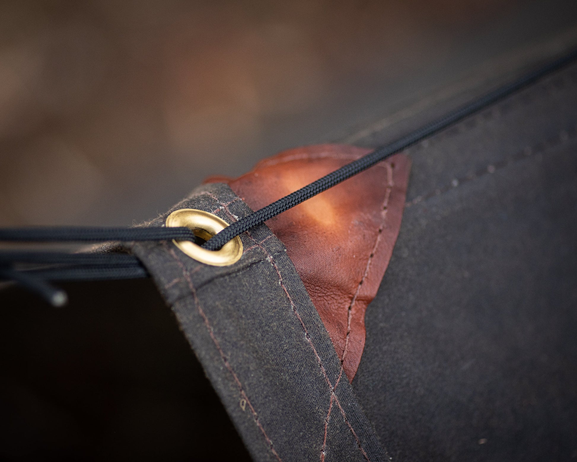 Traditional bushcraft oilskin canvas tarp (3 sizes) - Kohutt™ | Threadworks
