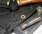 Traditional bushcraft oilskin / waxed canvas tarp (3 sizes) - Kohutt™ | Threadworks