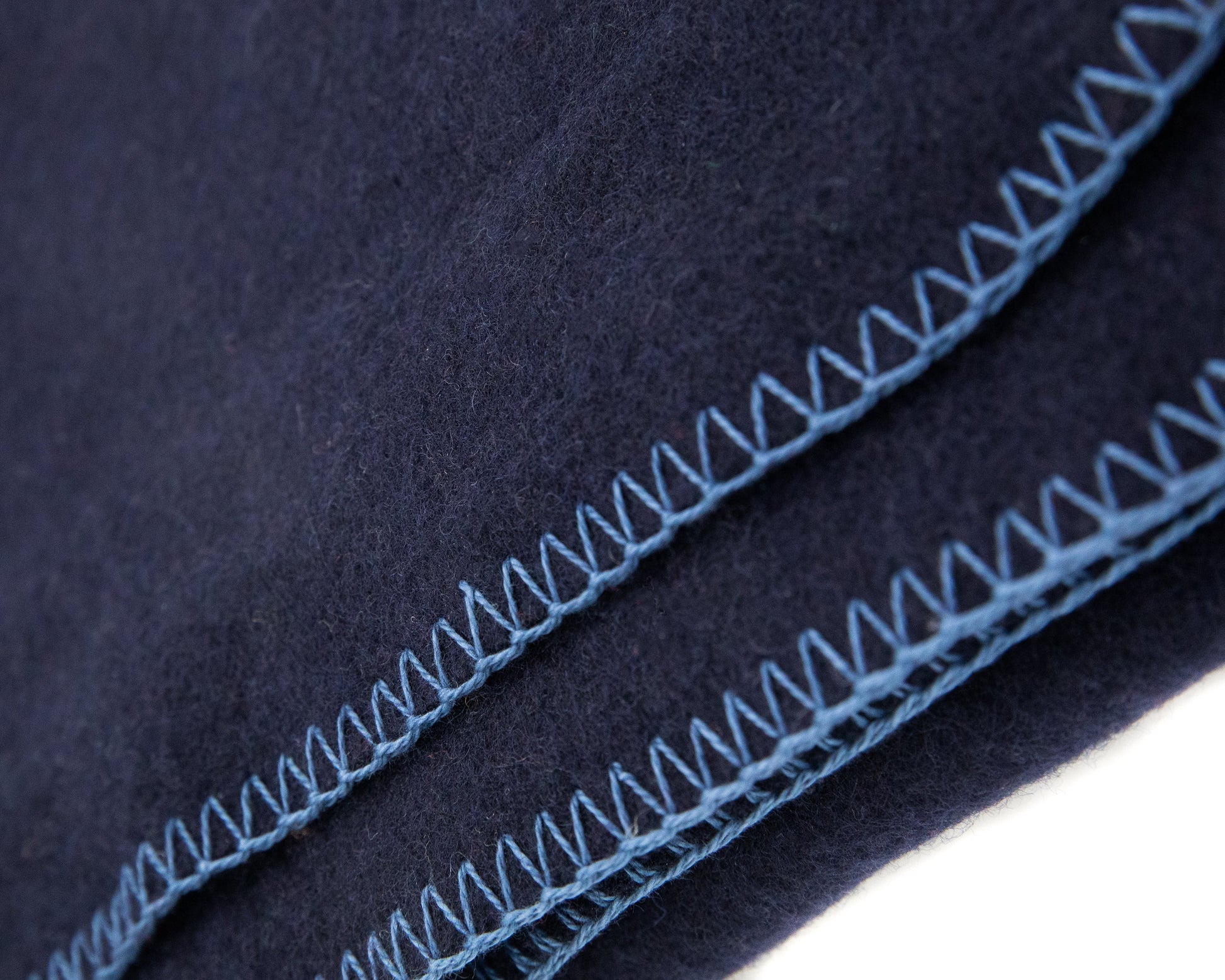 Australian made wool army blanket in navy ocean - Kohutt™ - made in Tasmania