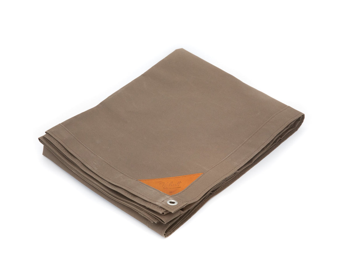 Canvas field rug / ground mat in kelp brown | READY TO SHIP WITHOUT LEAD TIME.
-> View full range of field rugs and blankets 
Australian made, no-compromise outdoor field rug / utility blanket. Built in Austr | Canvas field rug / ground mat - Kohutt™ | Borne of the Sea