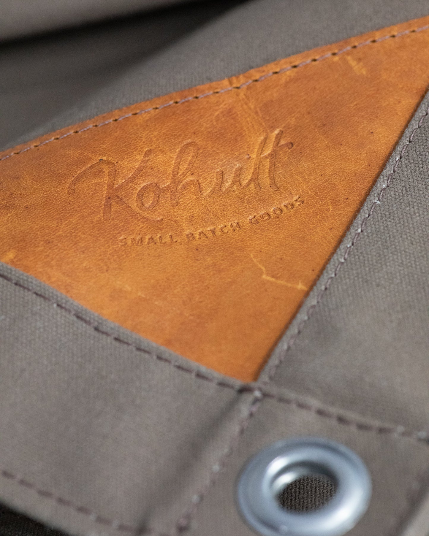 Canvas field tarp (3 sizes) | Kohutt heavy duty field tarp, built in Australia from Australian made military grade canvas, veg tan leather reinforcing gussets &amp; 316 stainless eyelets. Designe | Canvas field tarp (3 sizes) - Kohutt™ | Borne of the Sea