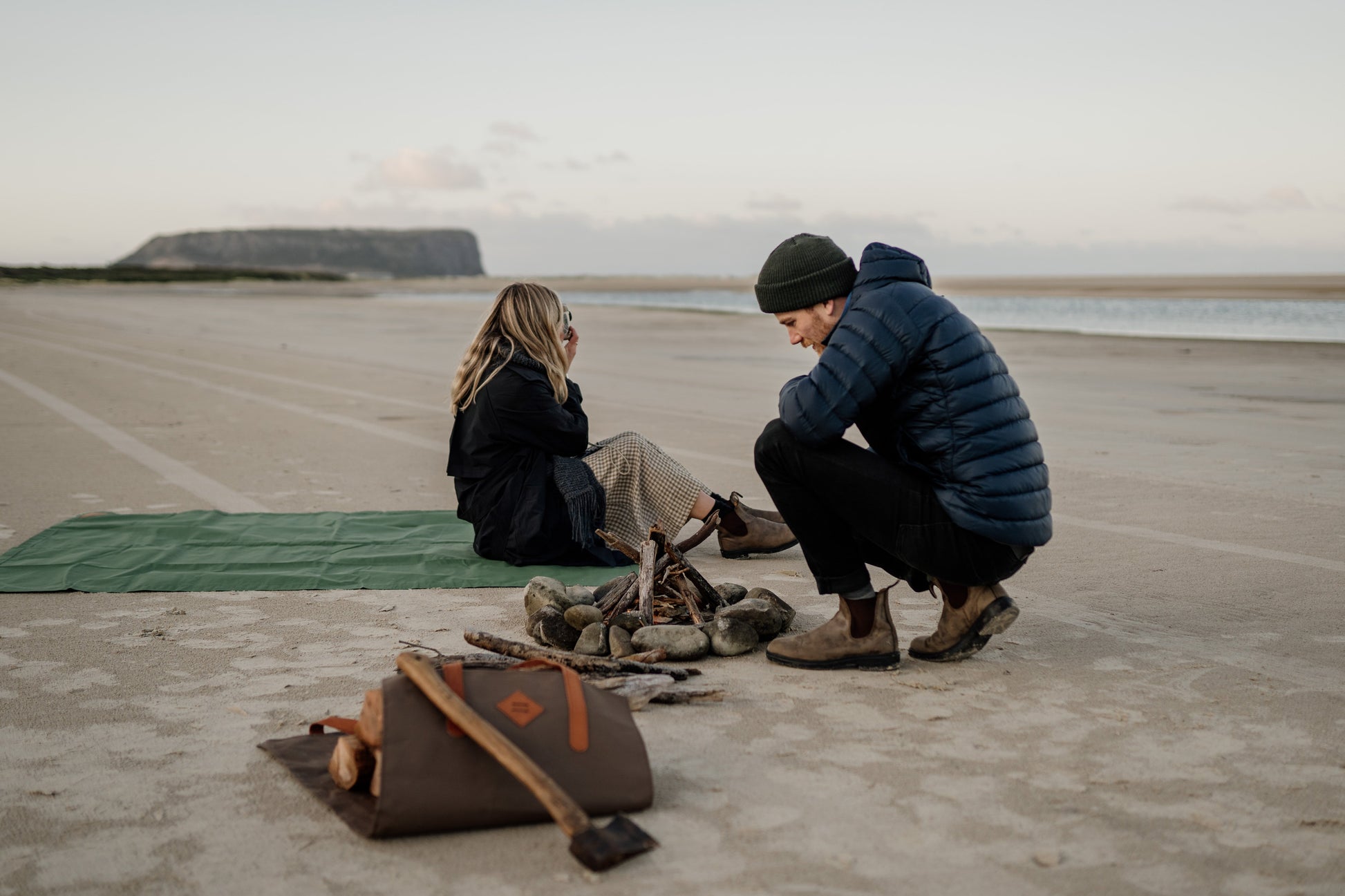 Canvas log carrier - Kohutt™ - made in Tasmania