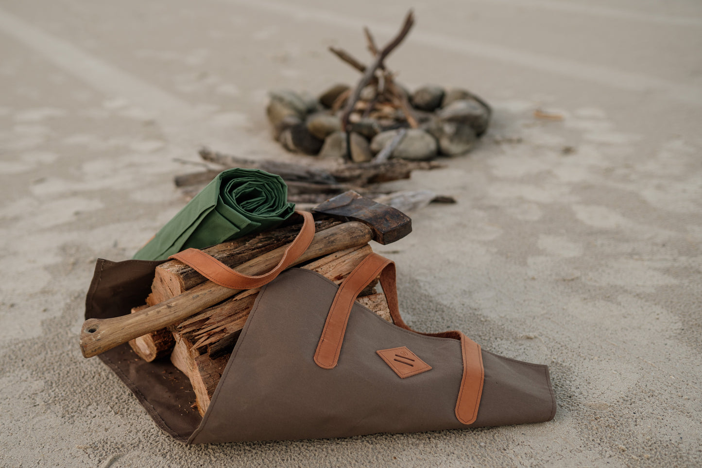 Canvas log carrier - Kohutt™ - made in Tasmania